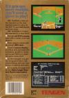 R.B.I. Baseball 2 Box Art Back